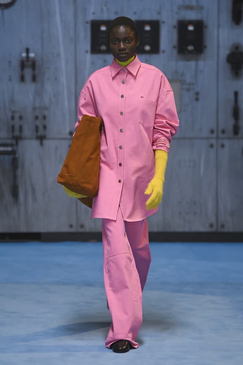 ラフシモンズ2021年秋冬コレクション Raf Simons fall winter 2021 collection look