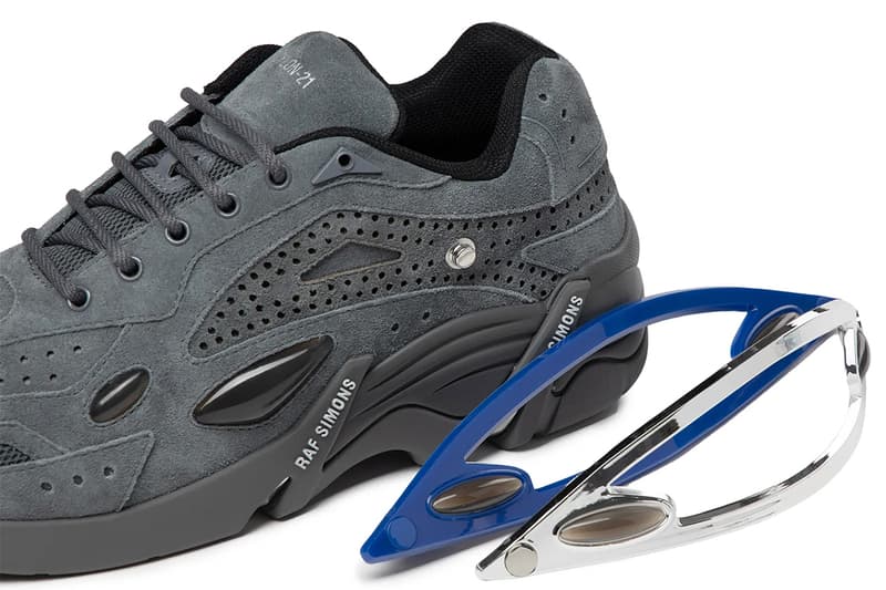 ラフシモンズのフットウエアラインに新作サイロン-21が追加 raf simons runner cylon 21 grey black yellow release date info store list buying guide photos price 