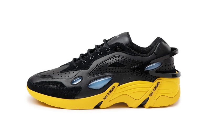 ラフシモンズのフットウエアラインに新作サイロン-21が追加 raf simons runner cylon 21 grey black yellow release date info store list buying guide photos price 