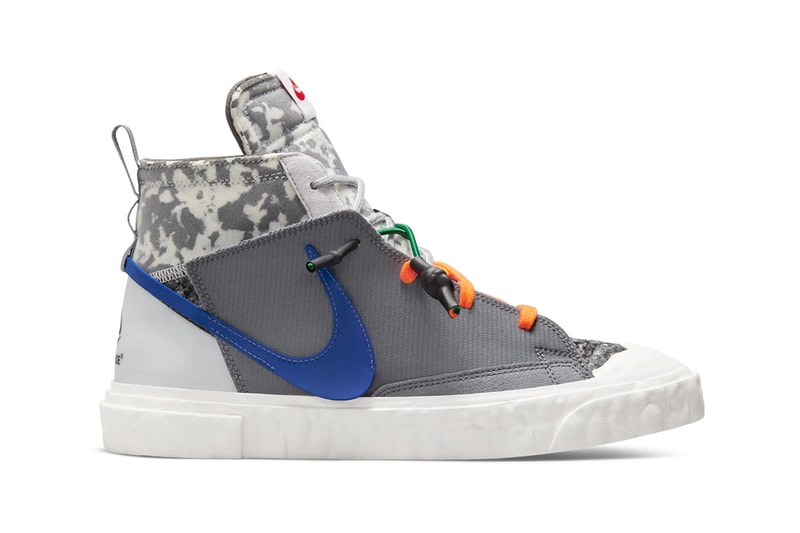 レディメイド x ナイキ ブレーザー READYMADE x Nike Blazer Mid の限定カラーの一般発売が決定 readymade nike blazer mid kaikai kiki exclusive light grey blue green orange white release info store list buying guide raffle price photos zingaro 