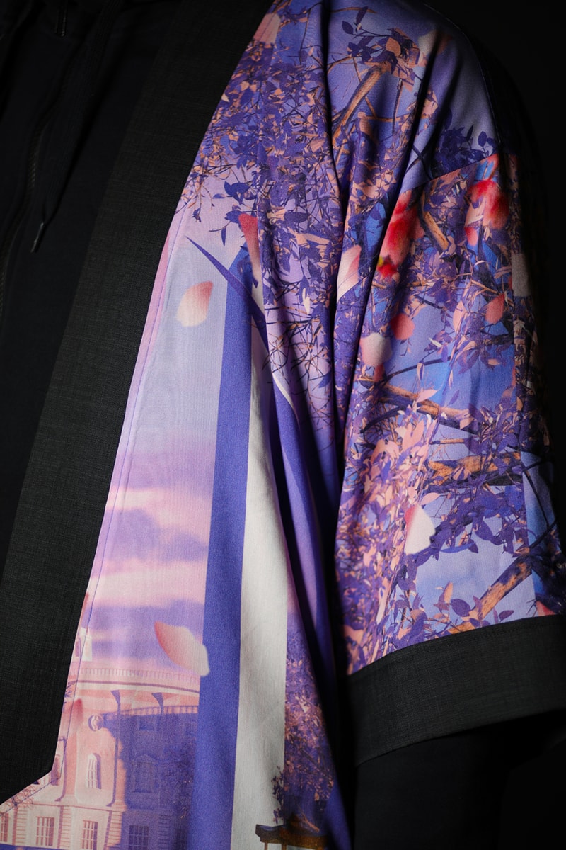 八村塁率いるブラックサムライから着物をモチーフにした新作アウターが登場 Rui Hachimura Black Samurai Cherry Blossom Kimono jacket greg rosborough limited edition collection release date info buy