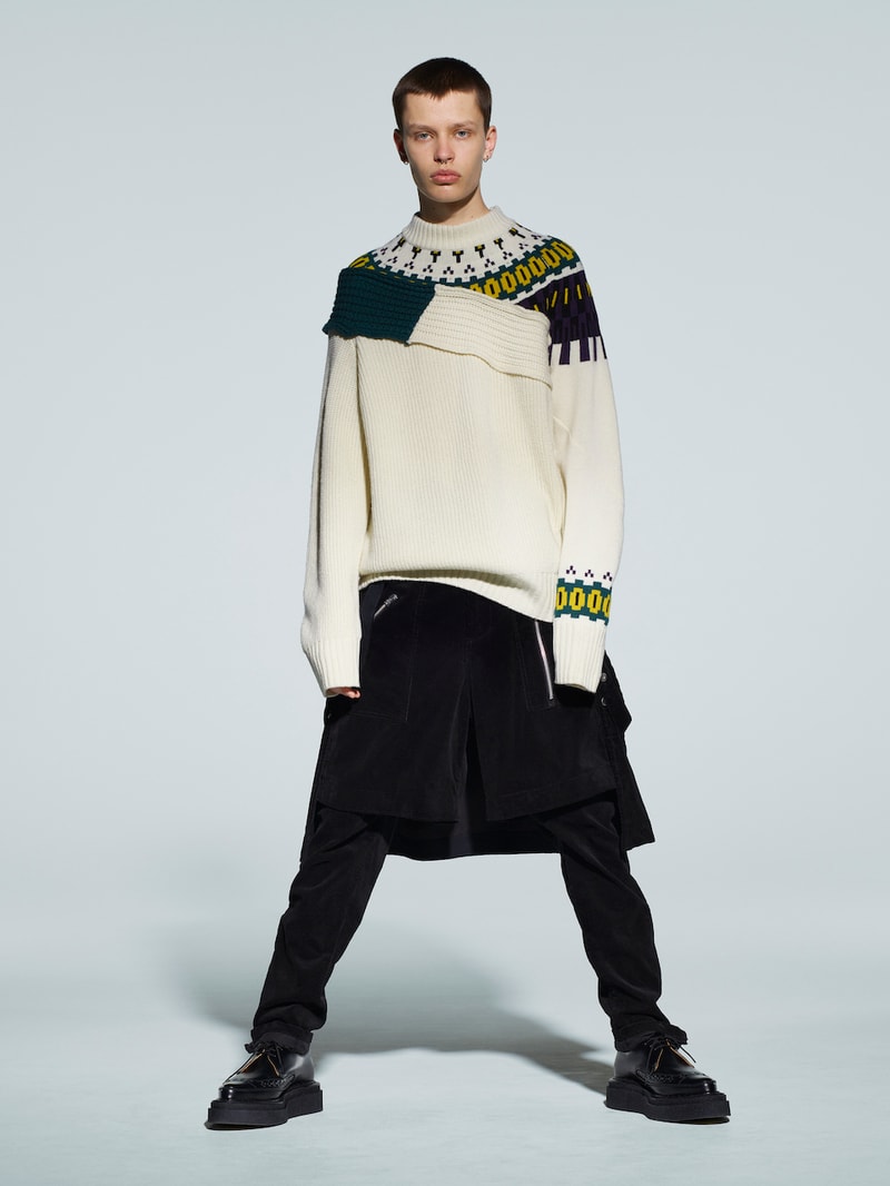 サカイ sacai 2021年秋冬メンズコレクション  KAWS（カウズ） 阿部千登勢