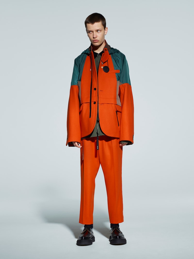 サカイ sacai 2021年秋冬メンズコレクション  KAWS（カウズ） 阿部千登勢