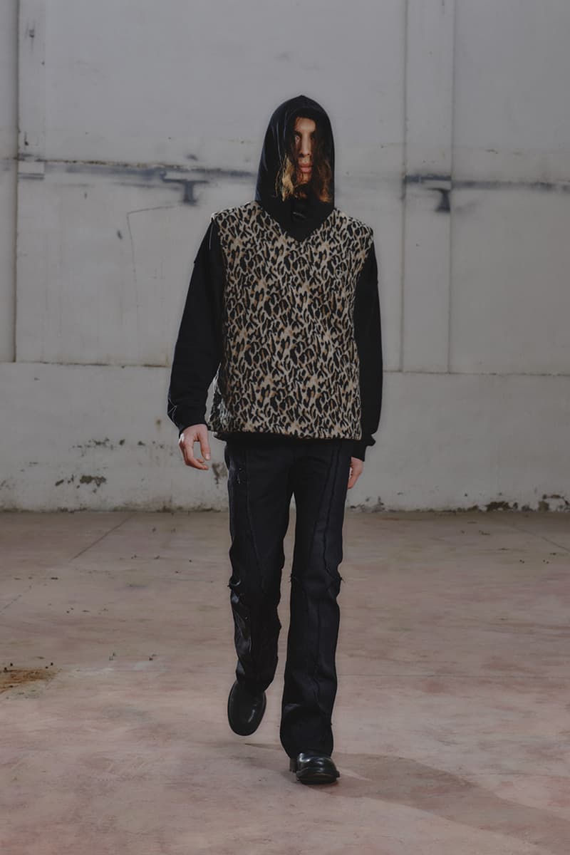 シュープ2021年秋冬コレクション SHOOP 2021 fall winter collection look Miriam Sanz Oki Yohei