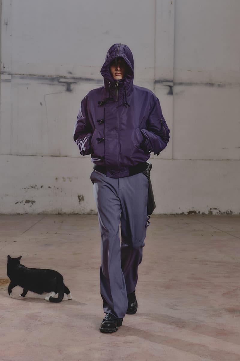 シュープ2021年秋冬コレクション SHOOP 2021 fall winter collection look Miriam Sanz Oki Yohei