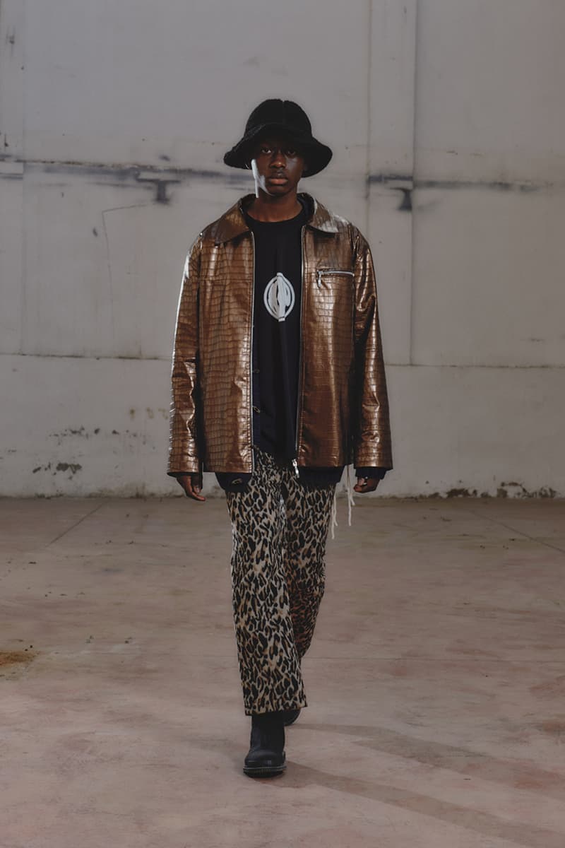 シュープ2021年秋冬コレクション SHOOP 2021 fall winter collection look Miriam Sanz Oki Yohei