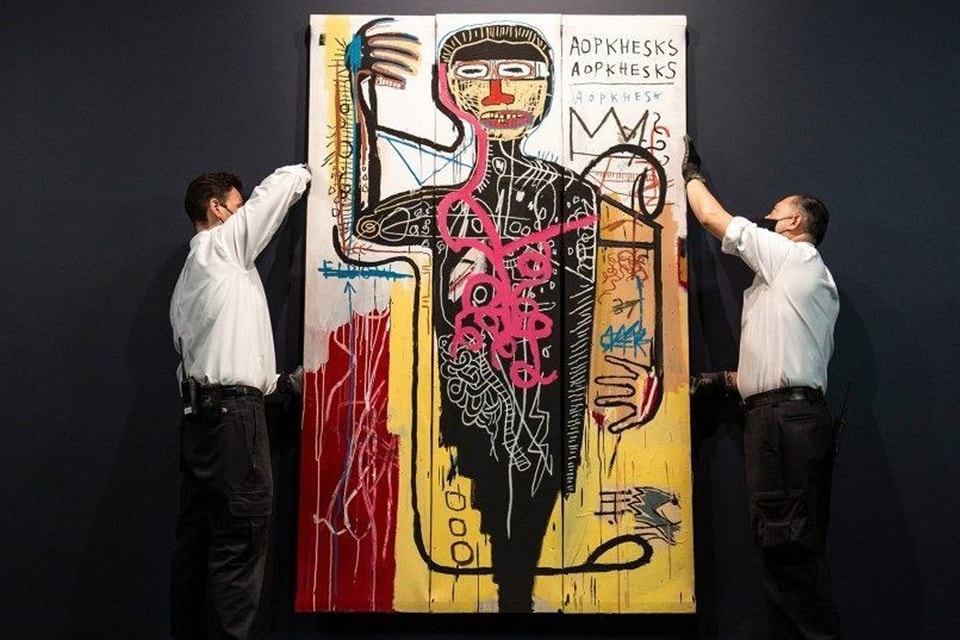 バスキアが22歳の時に描いた絵画がオークションに出品 | Hypebeast.JP