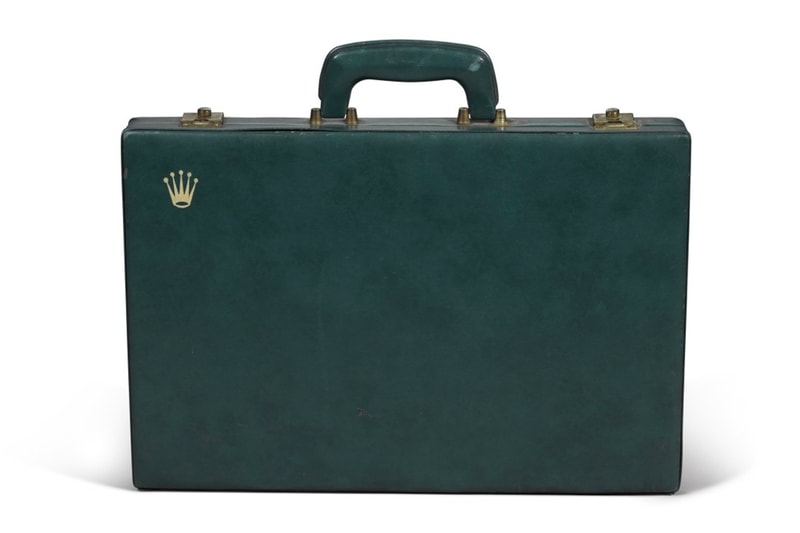ロレックスによる1960年製の『バックギャモン』がオークションに出品 Sotheby's Rolex 1960 leather backgammon set auction sale Sotheby's watches accessories VIP antique collections auctions 