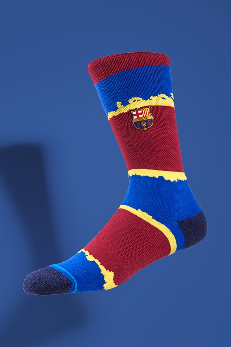 カリフォルニア発ソックスブランド スタンスがバルセロナとのコラボソックス3種を用意 Stance x FC Barcelona Sock Capsule Release Info football nou camp La liga