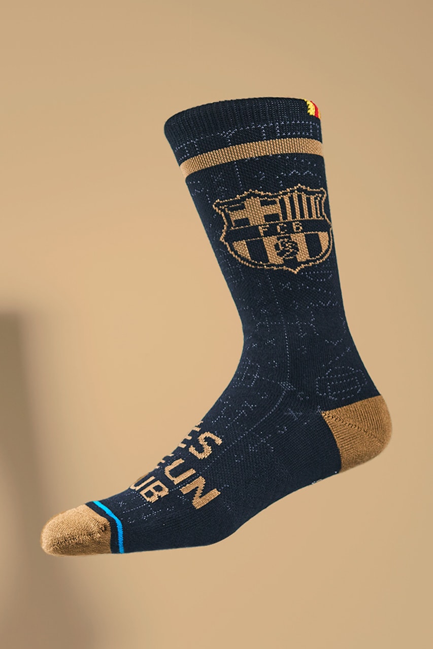 カリフォルニア発ソックスブランド スタンスがバルセロナとのコラボソックス3種を用意 Stance x FC Barcelona Sock Capsule Release Info football nou camp La liga