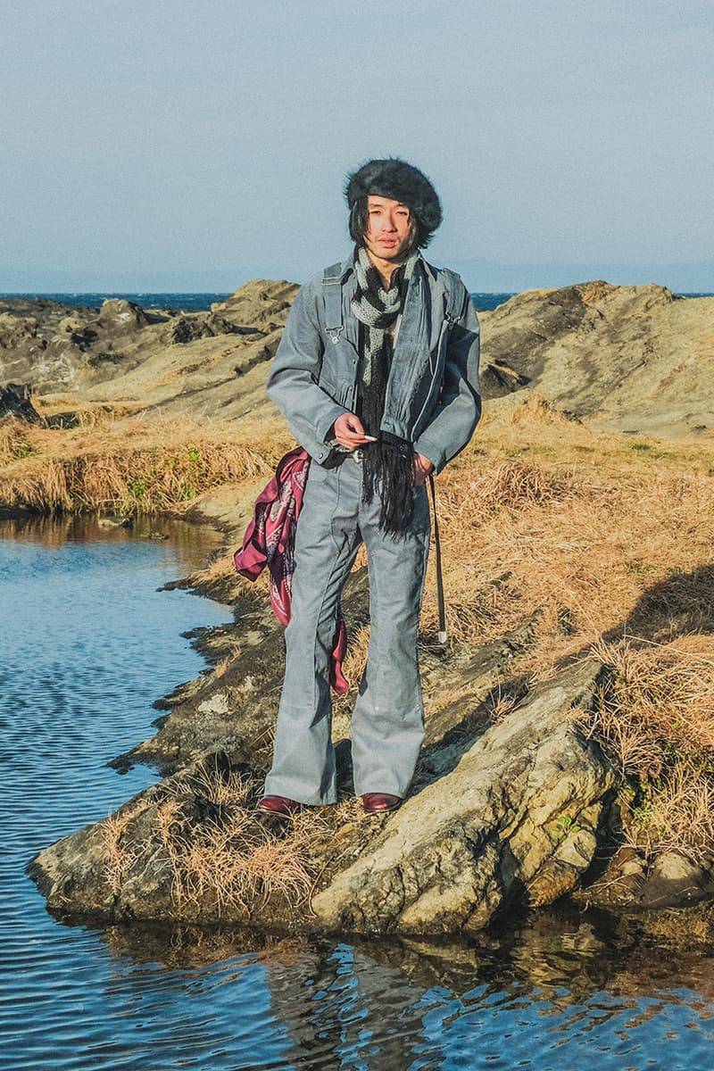 シュガーヒル2021年秋冬コレクション SUGARHILL 2021 fall winter collection look Rikuya Hayashi