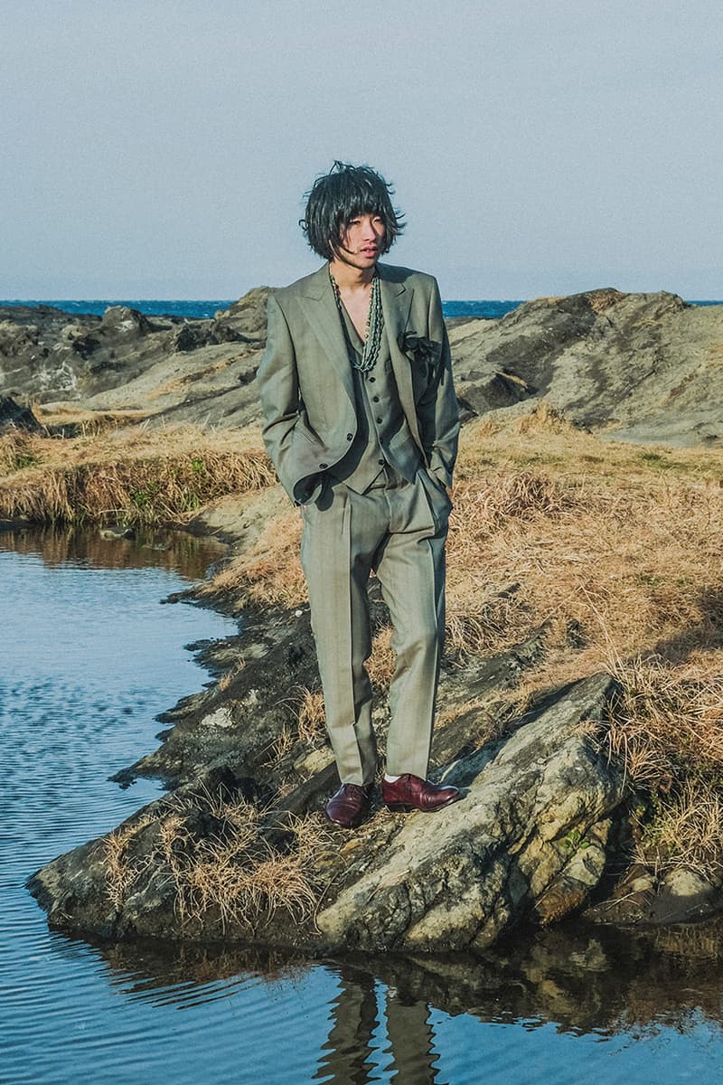 シュガーヒル2021年秋冬コレクション SUGARHILL 2021 fall winter collection look Rikuya Hayashi