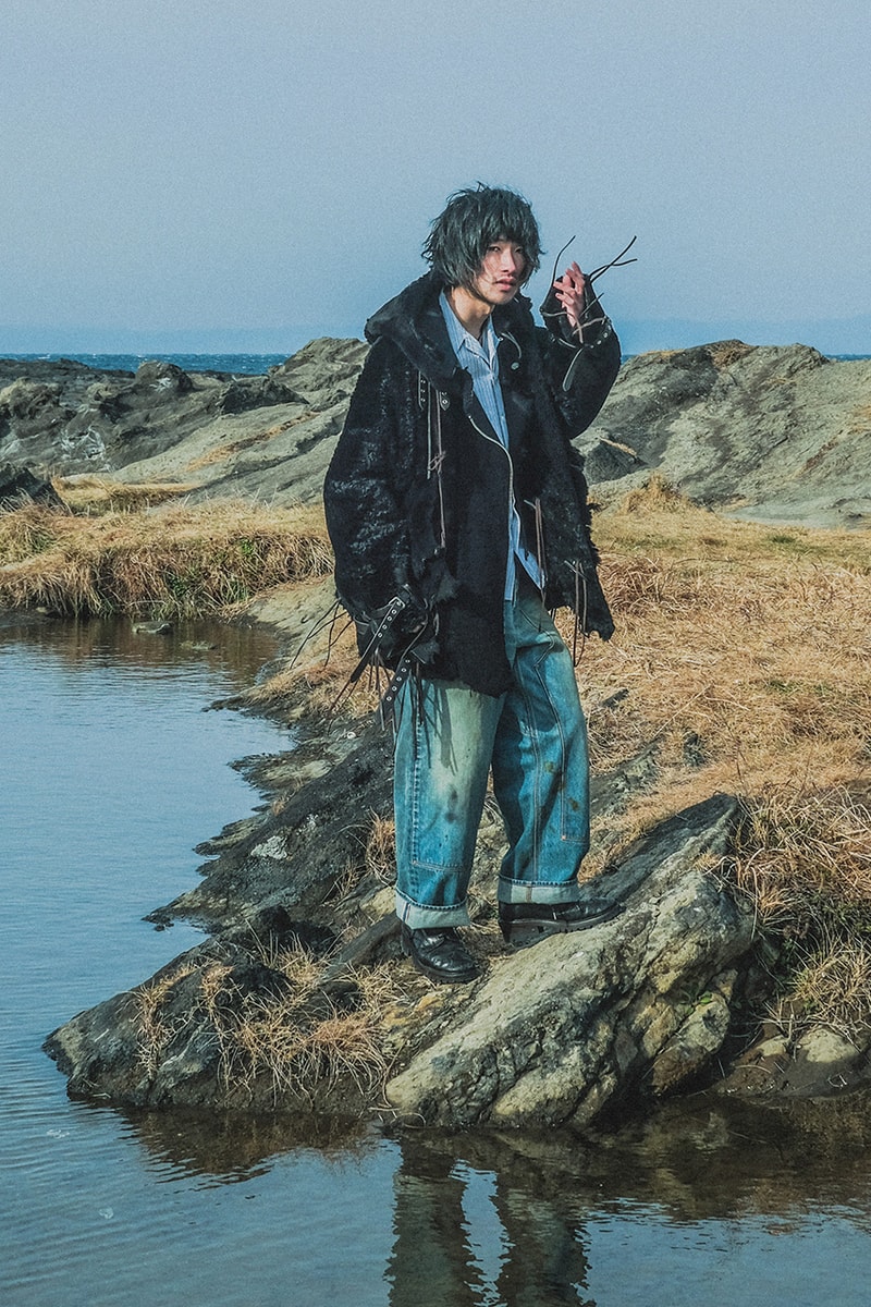 シュガーヒル2021年秋冬コレクション SUGARHILL 2021 fall winter collection look Rikuya Hayashi