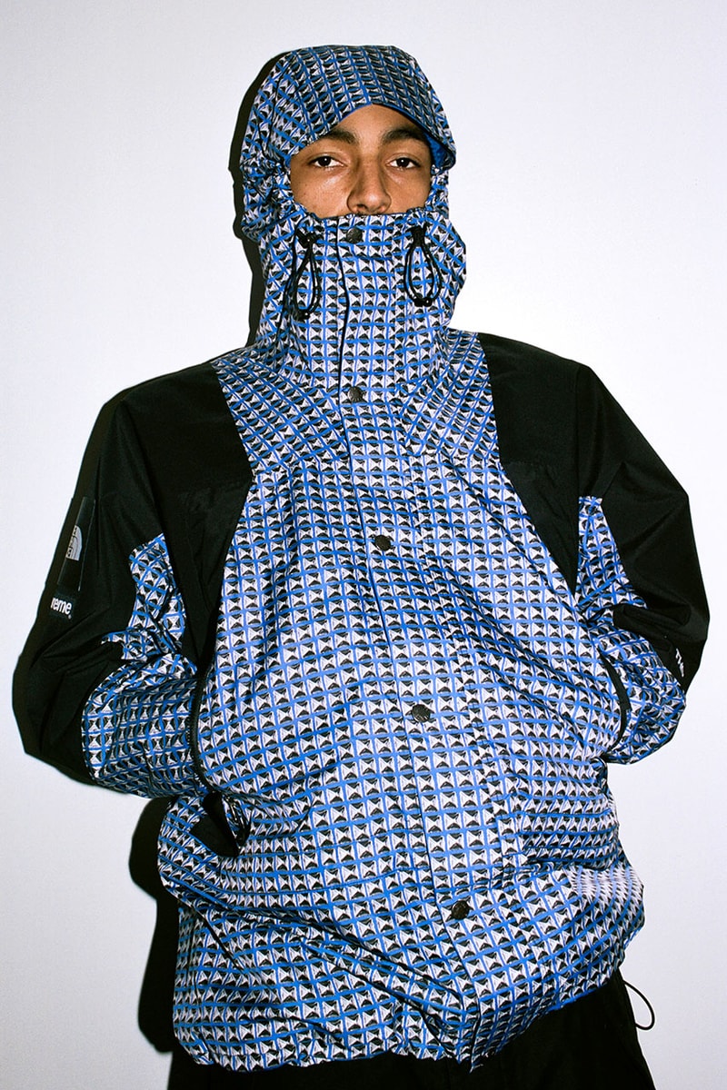 シュプリーム x ノースフェイス Supreme x THE NORTH FACE がスタッズの総柄プリントを採用した最新コラボコレクションをリリース 