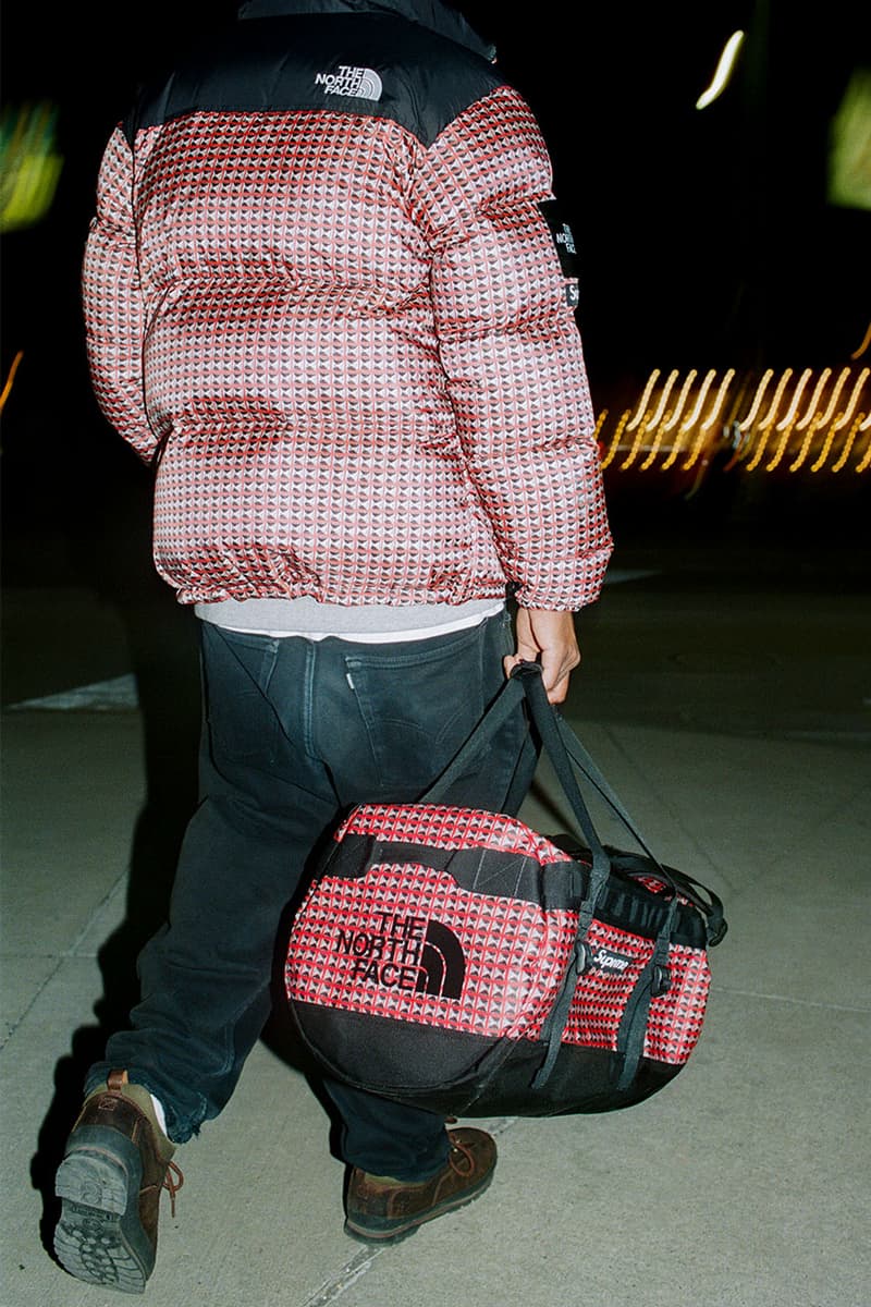 シュプリーム x ノースフェイス Supreme x THE NORTH FACE がスタッズの総柄プリントを採用した最新コラボコレクションをリリース 