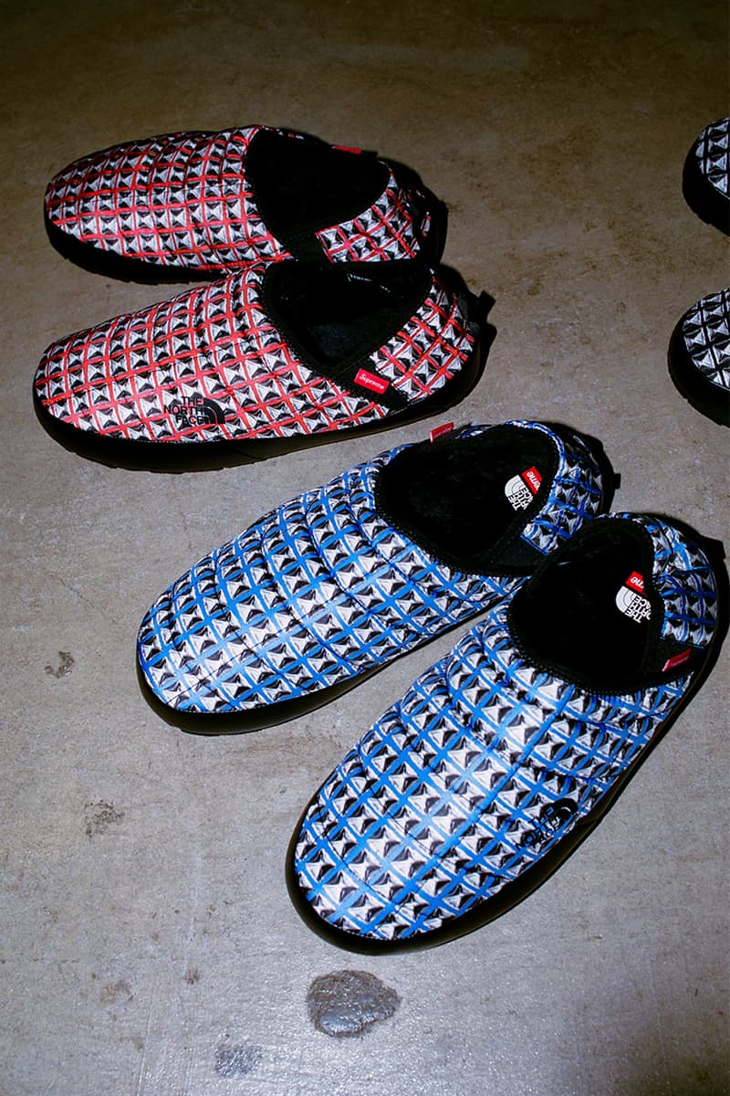 シュプリーム x ノースフェイス Supreme x THE NORTH FACE がスタッズの総柄プリントを採用した最新コラボコレクションをリリース 
