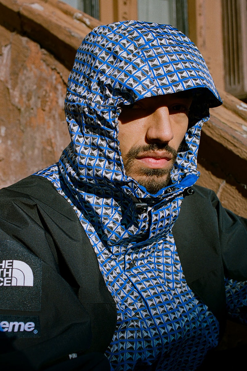 シュプリーム x ノースフェイス Supreme x THE NORTH FACE がスタッズの総柄プリントを採用した最新コラボコレクションをリリース 