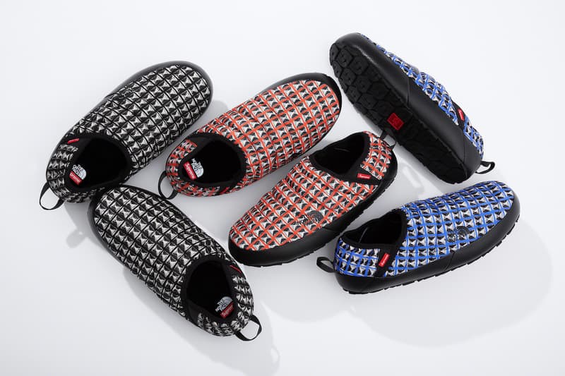 シュプリーム x ノースフェイス Supreme x THE NORTH FACE がスタッズの総柄プリントを採用した最新コラボコレクションをリリース 