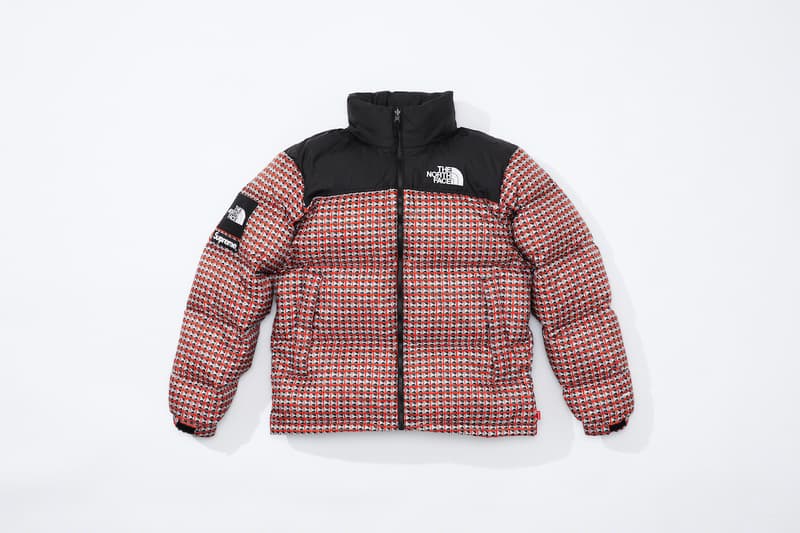 シュプリーム x ノースフェイス Supreme x THE NORTH FACE がスタッズの総柄プリントを採用した最新コラボコレクションをリリース 
