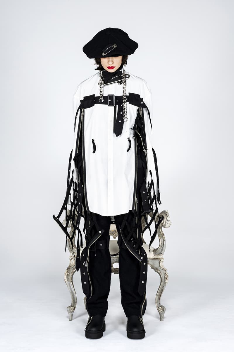 タカヒロミヤシタザソロイスト.2021年秋冬コレクション TAKAHIROMIYASHITATheSoloist. fall winter 2021 collection look Takahiro Miyashita