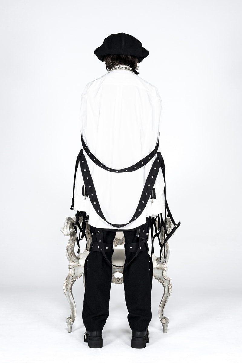 タカヒロミヤシタザソロイスト.2021年秋冬コレクション TAKAHIROMIYASHITATheSoloist. fall winter 2021 collection look Takahiro Miyashita