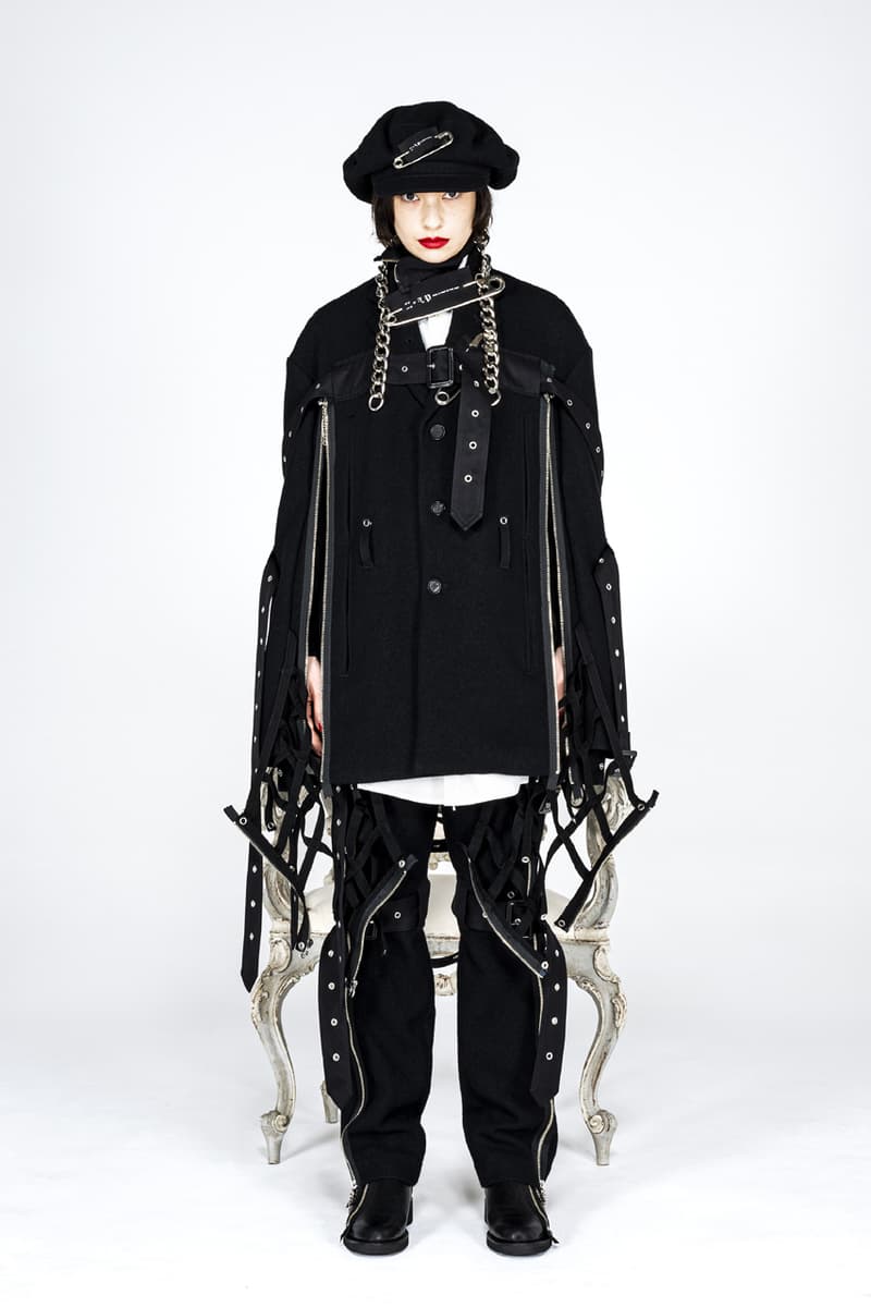 タカヒロミヤシタザソロイスト.2021年秋冬コレクション TAKAHIROMIYASHITATheSoloist. fall winter 2021 collection look Takahiro Miyashita