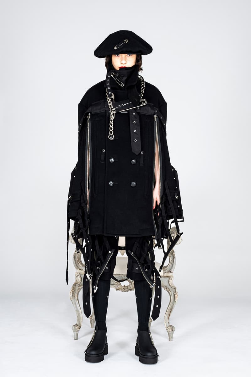 タカヒロミヤシタザソロイスト.2021年秋冬コレクション TAKAHIROMIYASHITATheSoloist. fall winter 2021 collection look Takahiro Miyashita