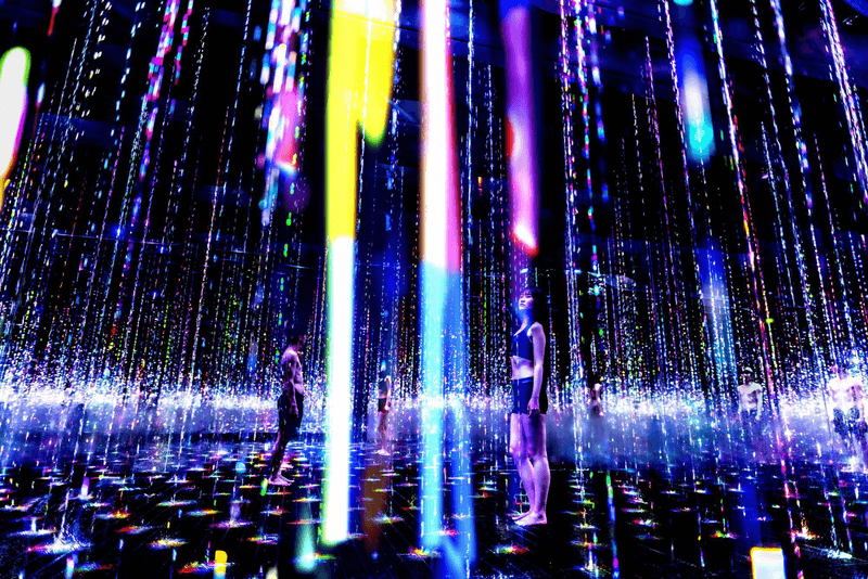 teamLab がアートとサウナを同時に体験できる展覧会 “TikTok teamLab Reconnect” を六本木にて開催