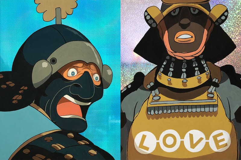 “鎧と人間”をモチーフとする現代アーティスト 野口哲哉 x 5525gallery x 小木“Poggy”基史がコラボ作品を発表