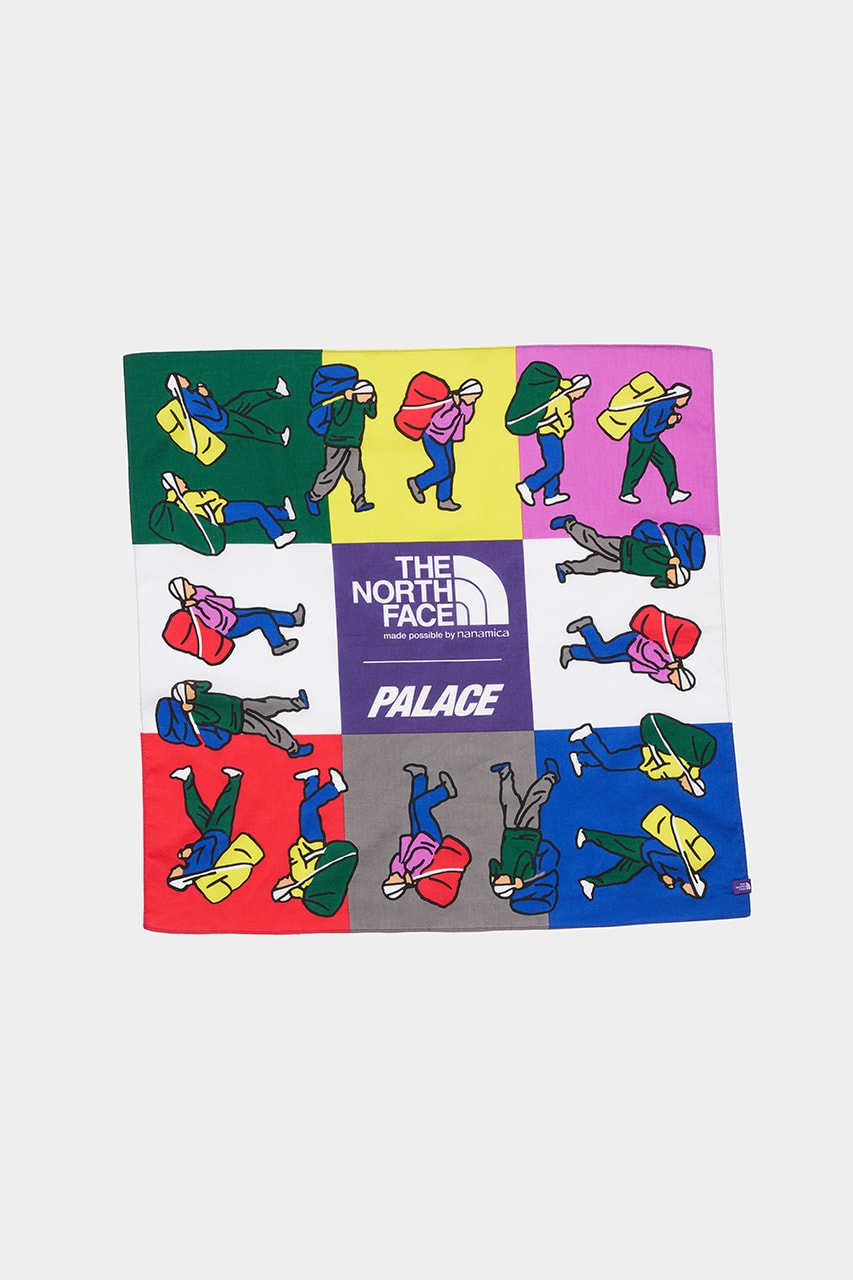 Palace x TNF Purple Label