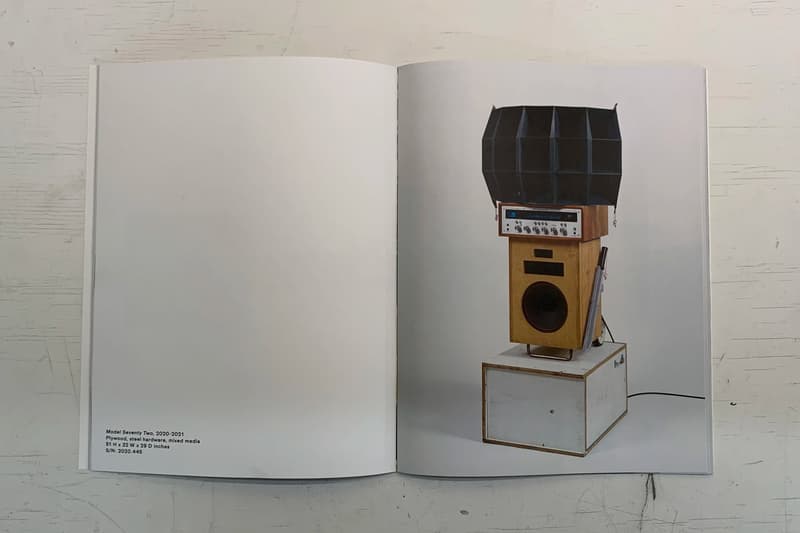 トム・サックスが300部限定の新作アートブック『トム・サックス: ワークカタログ』を発表 Tom Sachs Work Catalogue Art Book books model seventy two nakamichi sound systems artists info