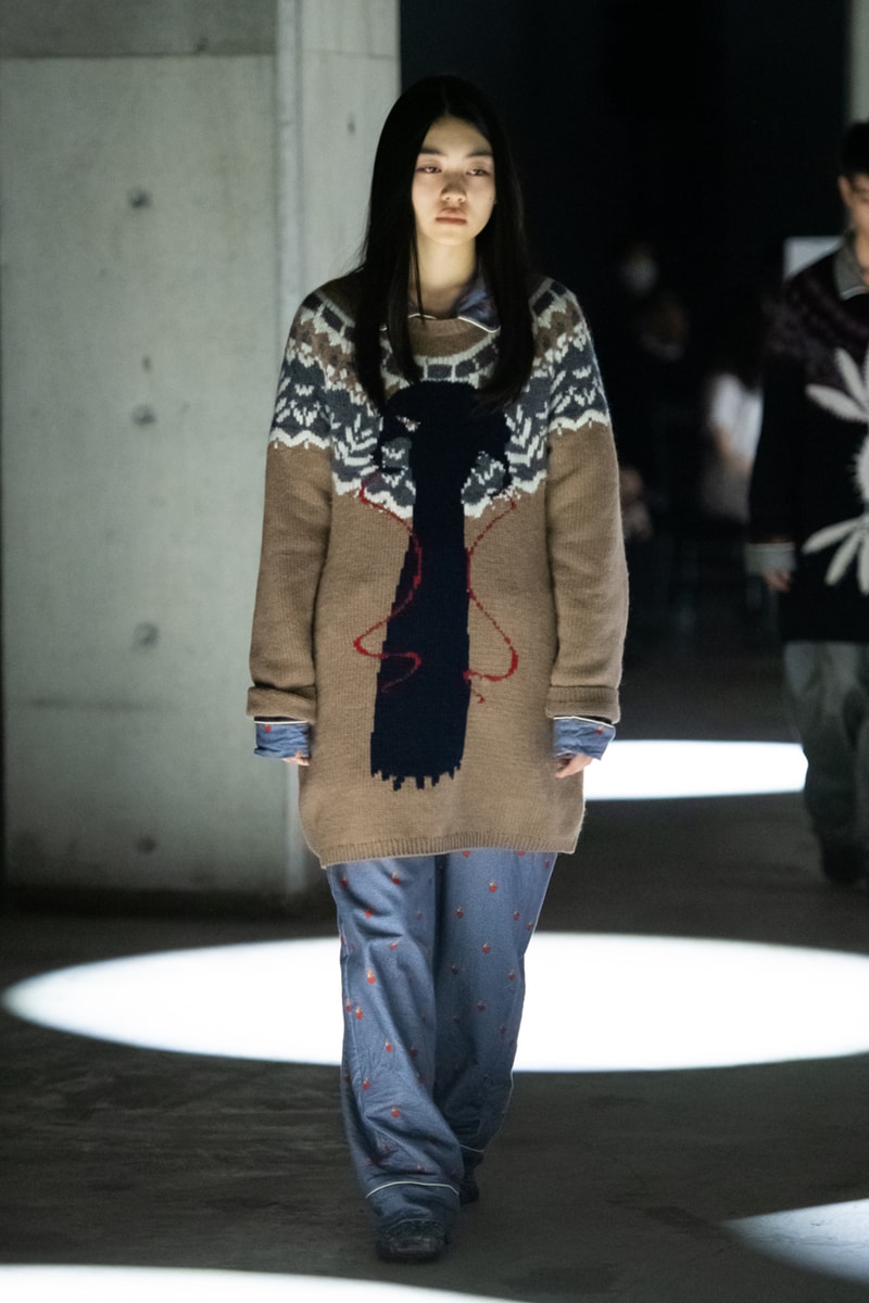 アンダーカバー 2021年秋冬コレクション UNDERCOVER FW21 Runway, 'Evangelion' Collaboration collection release date info buy price fall winter 2021 3.0 1.0 thrice upon a time movie hideaki anno clothing mech suit plugsuit angel