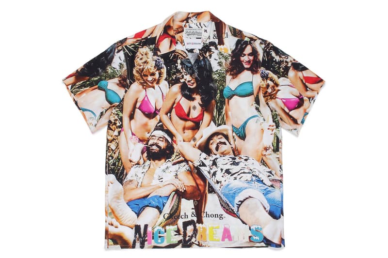 ワコマリア ナイスドリームス WACKO MARIA から1981年公開のコメディ映画『NICE DREAMS』とのコラボコレクションが到着 Wacko maria cheech and chong 1981 movie nice dreams collaboration collection release information