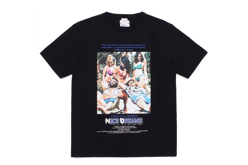 ワコマリア ナイスドリームス WACKO MARIA から1981年公開のコメディ映画『NICE DREAMS』とのコラボコレクションが到着 Wacko maria cheech and chong 1981 movie nice dreams collaboration collection release information