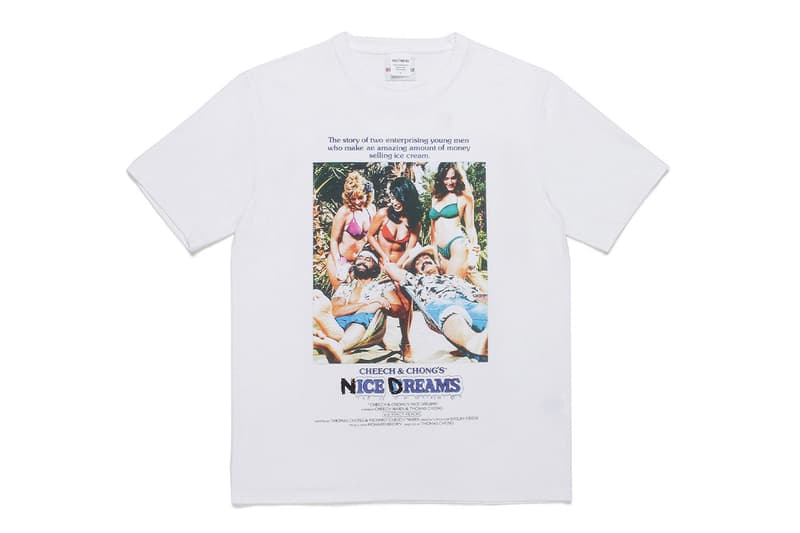 ワコマリア ナイスドリームス WACKO MARIA から1981年公開のコメディ映画『NICE DREAMS』とのコラボコレクションが到着 Wacko maria cheech and chong 1981 movie nice dreams collaboration collection release information