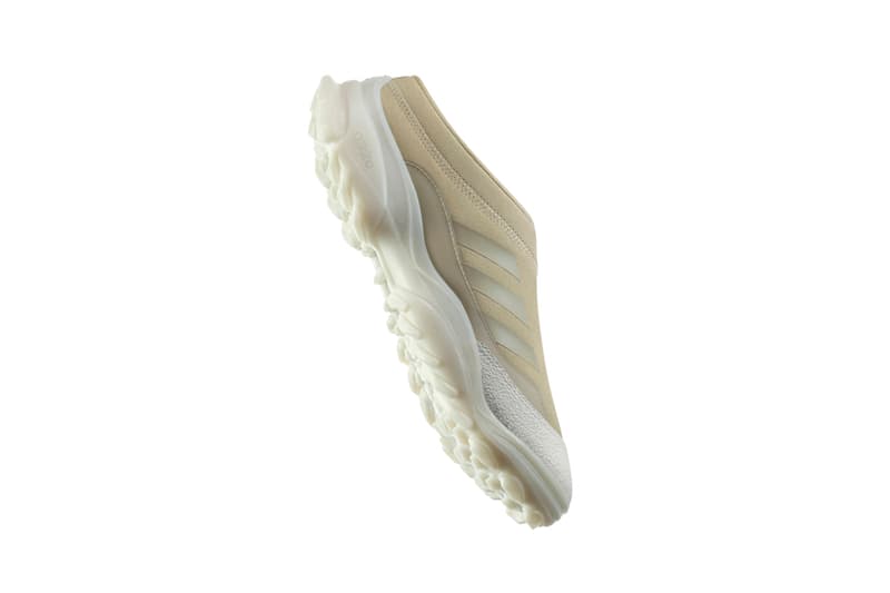 032c x アディダス オリジナルス の2021年春夏シーズンの新作コラボフットウェアが到着 032c x adidas Originals GSG Mules TR Shoes Sneaker Collaboration Release Information Drop Date Marc Goehring Joerg Koch Maria Koch Berlin Black Savanna Chalk White Hi-Res Yellow Stone Green FY5376 FZ3292