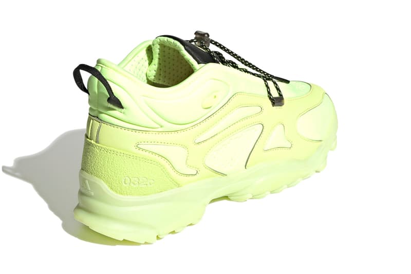 032c x アディダス オリジナルス の2021年春夏シーズンの新作コラボフットウェアが到着 032c x adidas Originals GSG Mules TR Shoes Sneaker Collaboration Release Information Drop Date Marc Goehring Joerg Koch Maria Koch Berlin Black Savanna Chalk White Hi-Res Yellow Stone Green FY5376 FZ3292