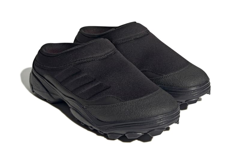 032c x アディダス オリジナルス の2021年春夏シーズンの新作コラボフットウェアが到着 032c x adidas Originals GSG Mules TR Shoes Sneaker Collaboration Release Information Drop Date Marc Goehring Joerg Koch Maria Koch Berlin Black Savanna Chalk White Hi-Res Yellow Stone Green FY5376 FZ3292