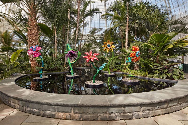 草間彌生の展覧会“クサマ:コズミック・ネイチャー”がニューヨーク植物園でスタート Yayoi Kusama’s Whimsical 'Cosmic Nature' Exhibition Opens at the New York Botanical Garden pictures infinity mirrors