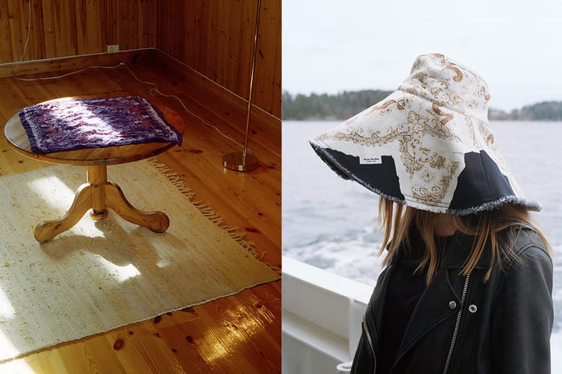 Acne Studios が2021年春夏シーズンの新作バンダナコレクションを発売