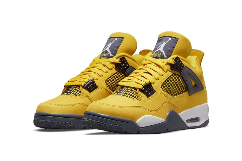 ジョーダン ブランドから エアジョーダン 4 “ライトニング” が約15年ぶりにカムバック air jordan 4 lightning tour yellow white dark blue grey CT8527 700 release date info store list buying guide photos price