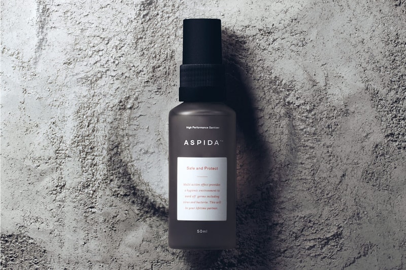 次世代型除菌洗浄スプレーブランド アスピダが誕生 Japenese new sanitizer spray brand named ASPIDA™️ has launched information