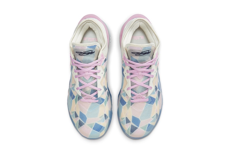 アトモスx ナイキレブロンシリーズのコラボ第3弾となるレブロン18ローが発売 atmos nike lebron 18 low VIOTECH SAKURA collaboration release info
