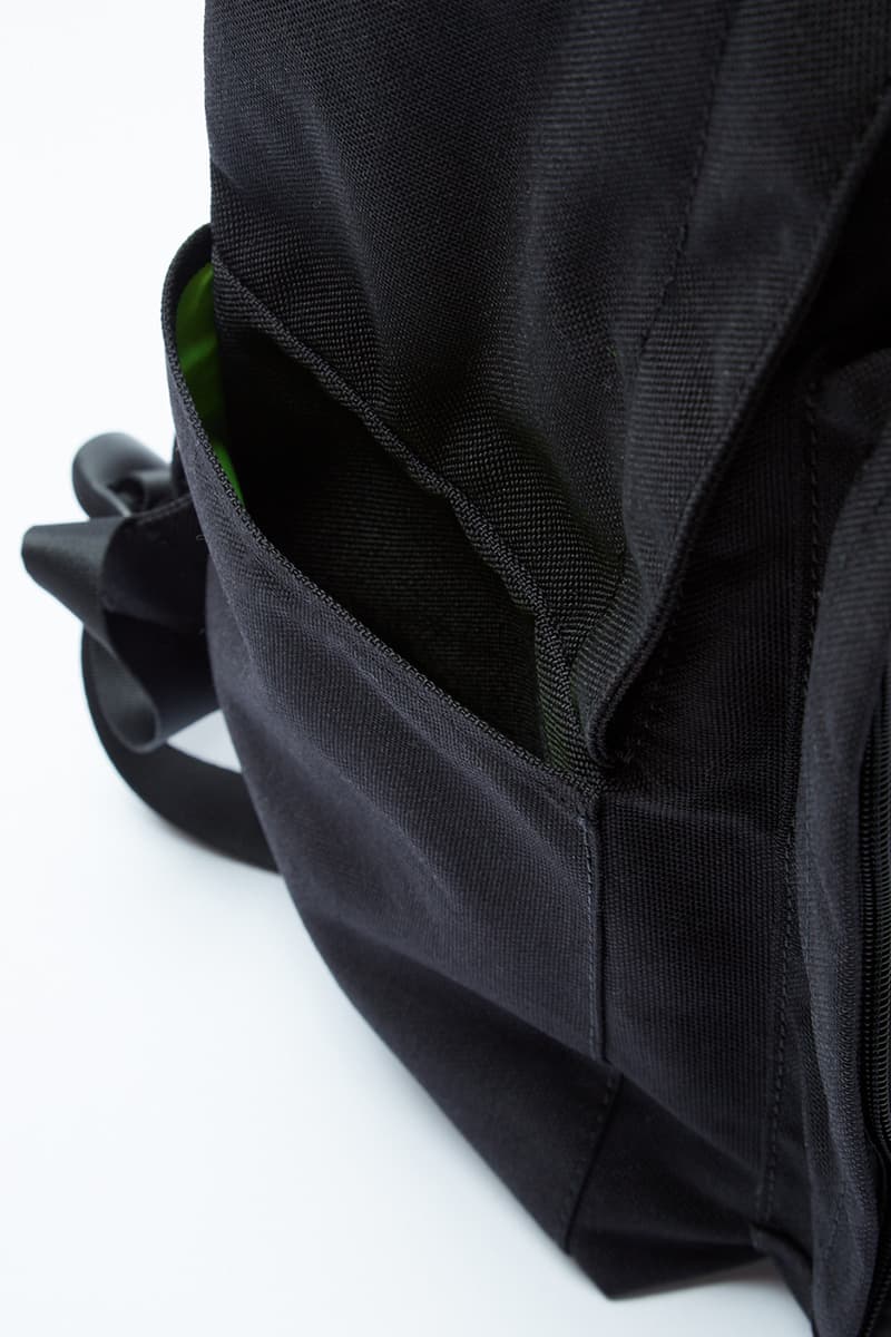 即完売したバルxアウトドア プロダクツのコラボデイパックが新色を纏って再リリース BAL OUTDOOR PRODUCTS DOUBLE POCKET BACK PACK black release info