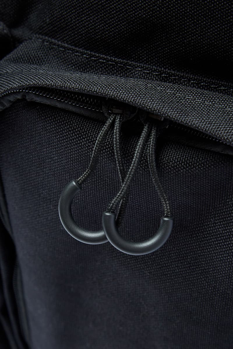 即完売したバルxアウトドア プロダクツのコラボデイパックが新色を纏って再リリース BAL OUTDOOR PRODUCTS DOUBLE POCKET BACK PACK black release info