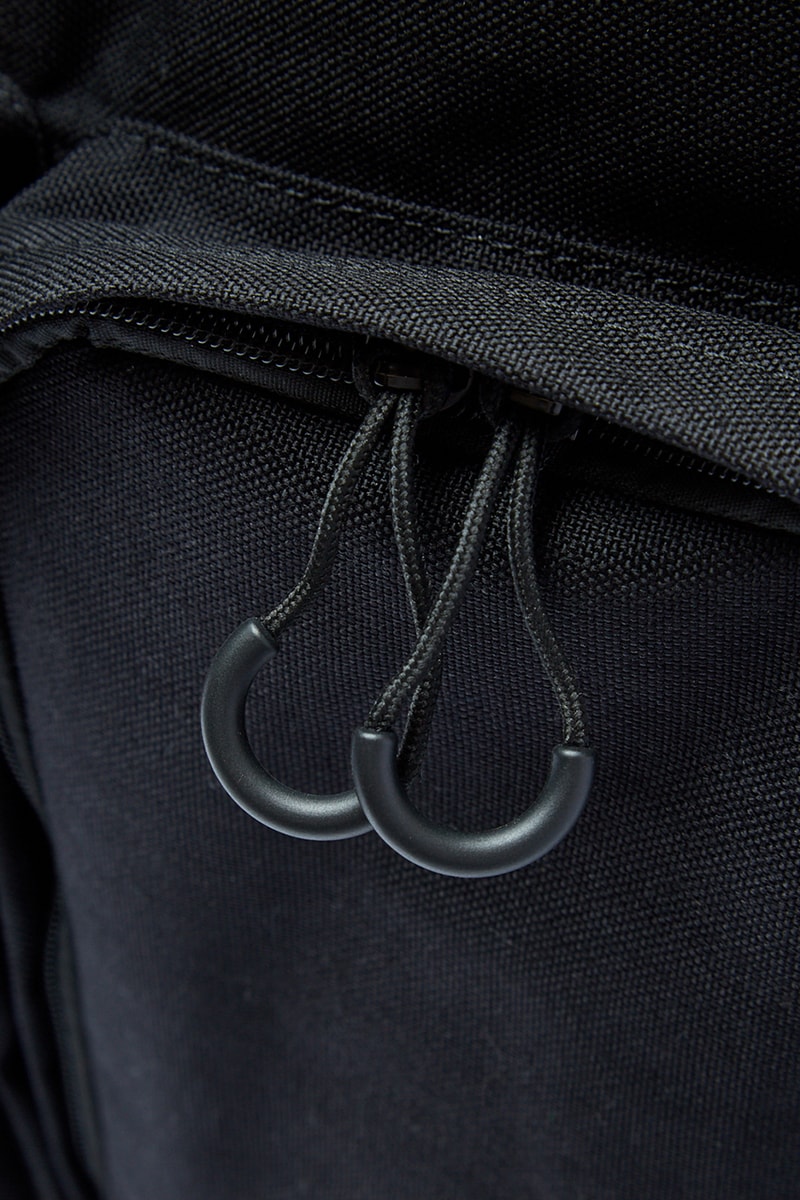 即完売したバルxアウトドア プロダクツのコラボデイパックが新色を纏って再リリース BAL OUTDOOR PRODUCTS DOUBLE POCKET BACK PACK black release info