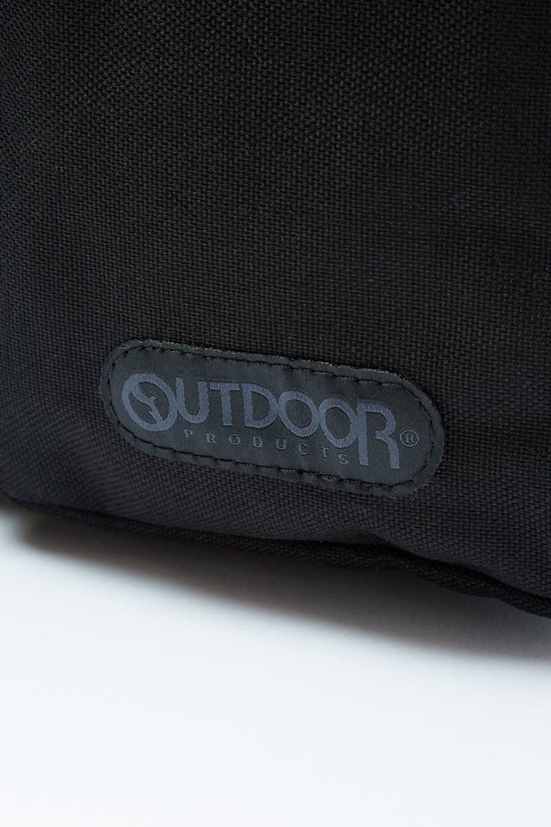 即完売したバルxアウトドア プロダクツのコラボデイパックが新色を纏って再リリース BAL OUTDOOR PRODUCTS DOUBLE POCKET BACK PACK black release info