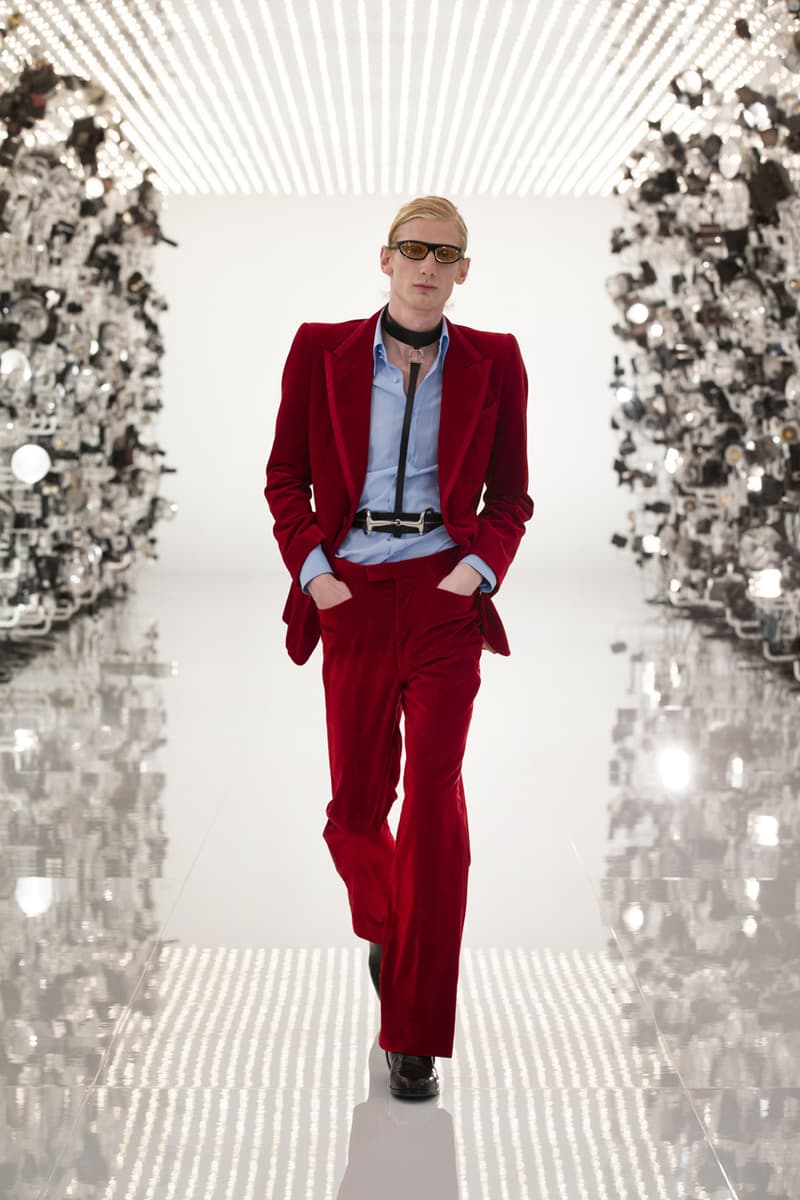 グッチ Gucci Debuts Balenciaga "Collab" on "Aria" Runway alessandro michele demna gvasalia collaboration collection 100th anniversary menswear womenswear price buy website logo jacket