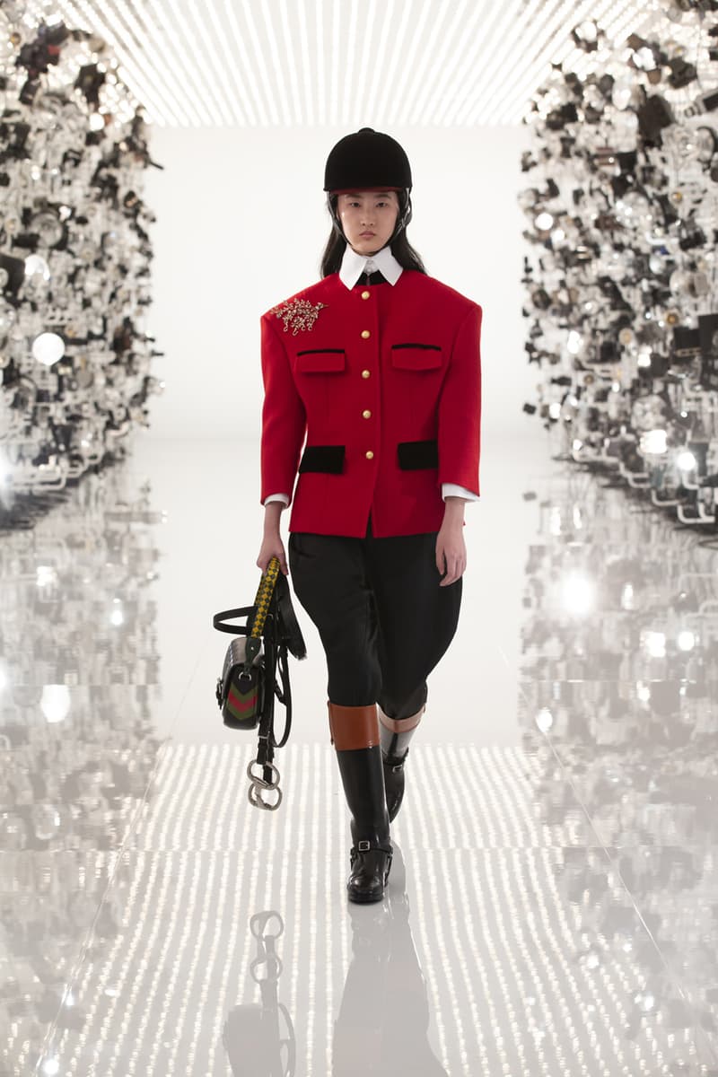 グッチ Gucci Debuts Balenciaga "Collab" on "Aria" Runway alessandro michele demna gvasalia collaboration collection 100th anniversary menswear womenswear price buy website logo jacket