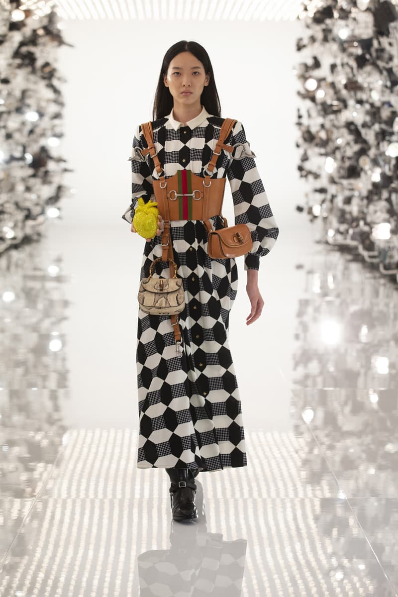 グッチ Gucci Debuts Balenciaga "Collab" on "Aria" Runway alessandro michele demna gvasalia collaboration collection 100th anniversary menswear womenswear price buy website logo jacket